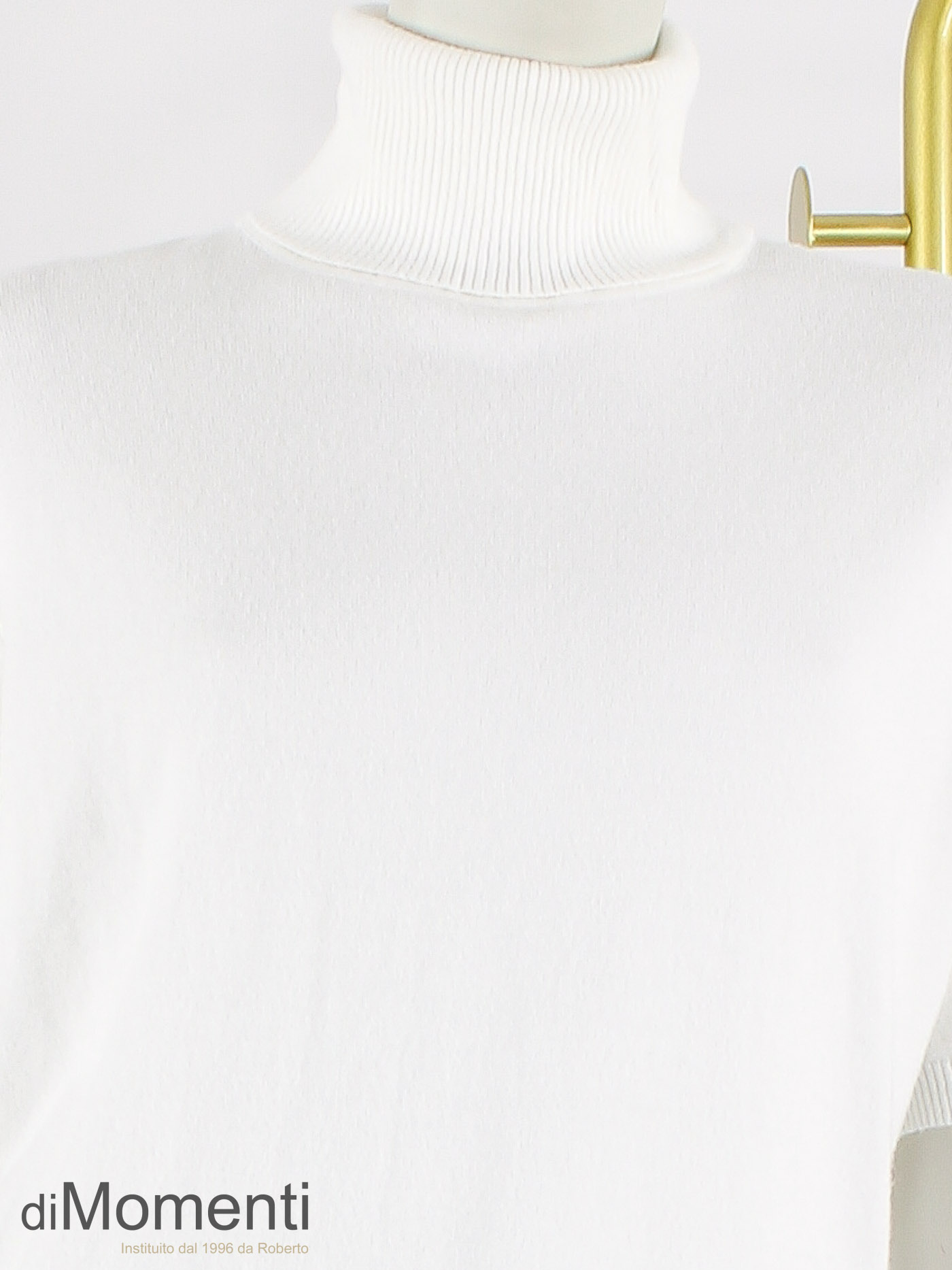 Fijn Brei Top Kol Rena - Off White