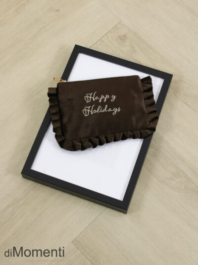 Beauty Bag Happy Holiday - Coffee