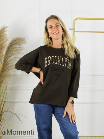 Sweater Brooklyn - Coffee