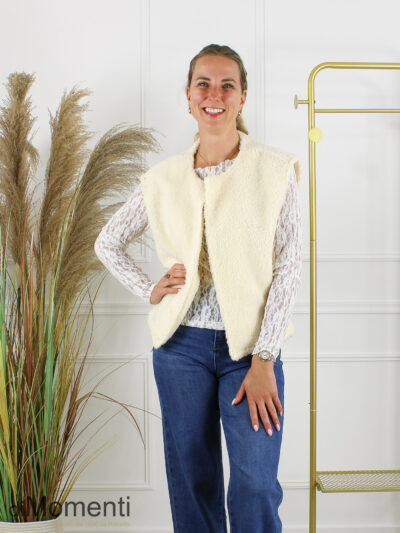 Gilet Amy - Ecru