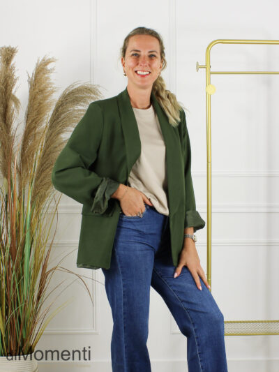 Blazer Olivia - Army Groen