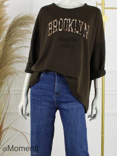 Sweater Brooklyn - Coffee