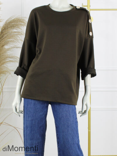 Sweater Button - Coffee