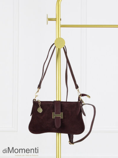 Tas Harper - Suede Bordeaux