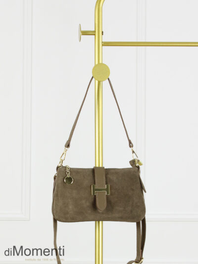 Tas Harper - Suede Taupe