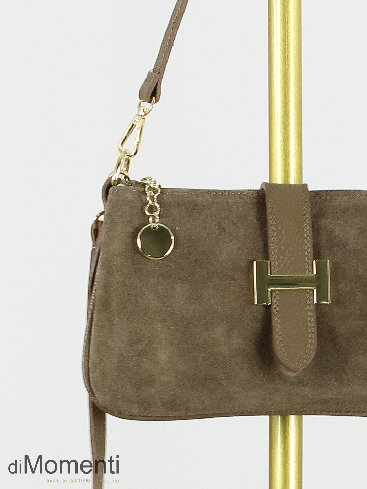 Tas Harper - Suede Taupe