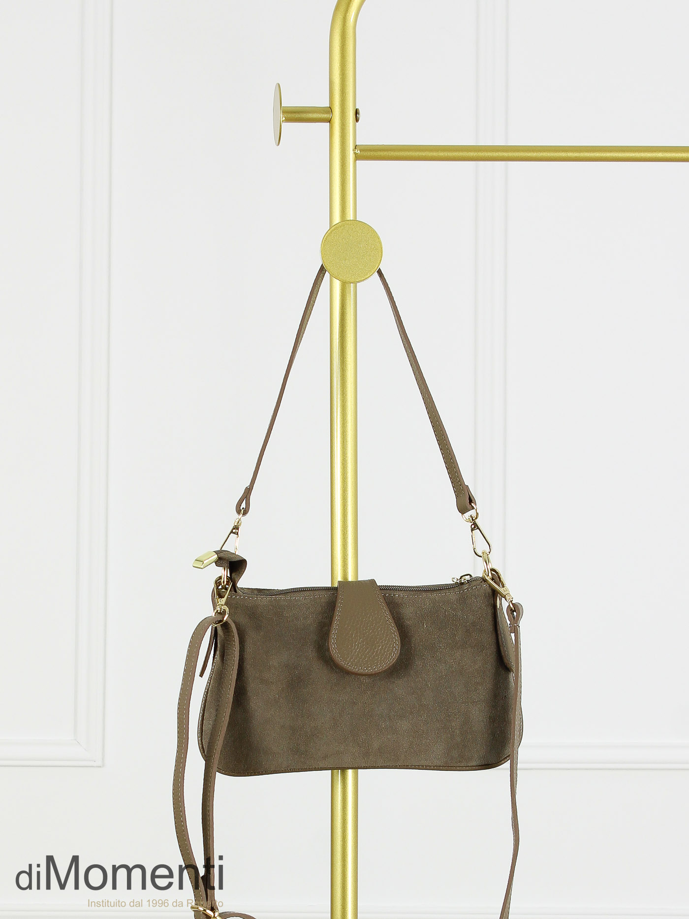 Tas Harper - Suede Taupe