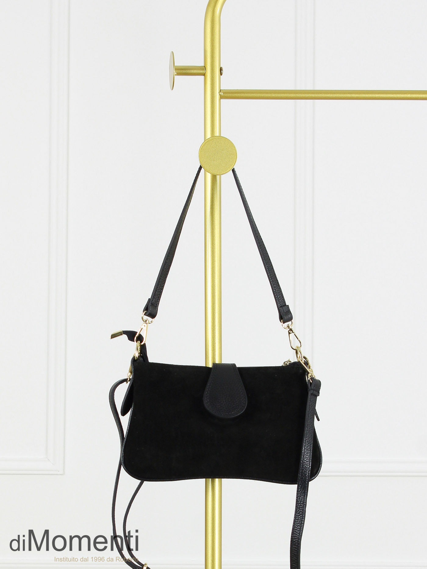 Tas Harper - Suede Zwart