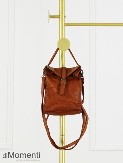 Wild Leder Tas Sanne - Cognac